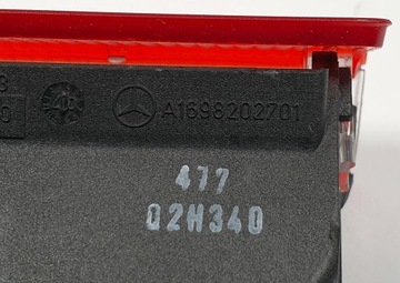 LAMPA BOKU DVEŘE MERCEDES W169 A1698202701