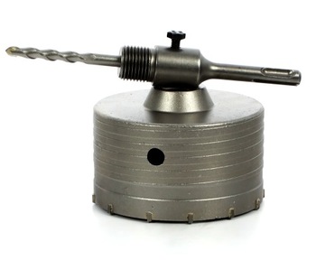 КОРОНОЧНАЯ ПИЛА ДЛЯ БЕТОННЫХ СТЕН СВЕРЛО ДЛЯ КИРПИЧА 125 мм.