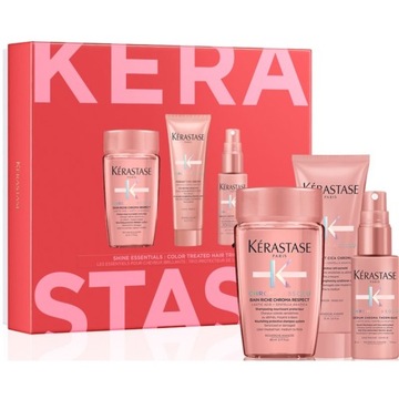 KERASTASE DISCOVERY KIT CHROMA ZESTAW DO PIELĘGNACJI WŁOSÓW FARBOWANYCH