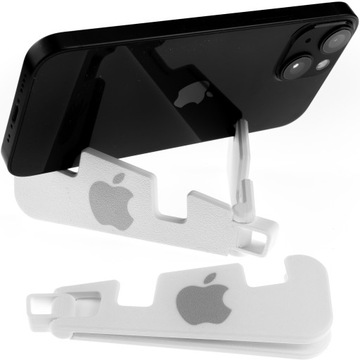 STOJAK BRELOK DO KLUCZY Z LOGO APPLE NA IPHONE statyw selfie