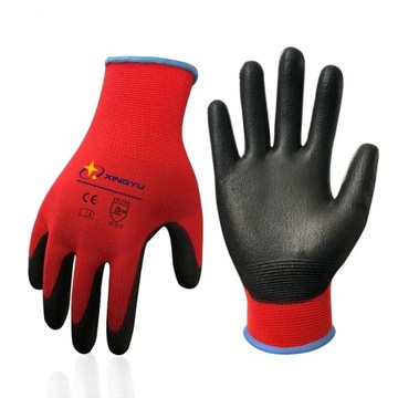 Working gloves PU safety coated gloves Handling