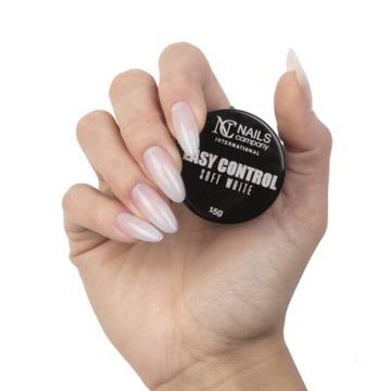 Nails Company Easy Control Soft Белый молочный строительный гель 15мл
