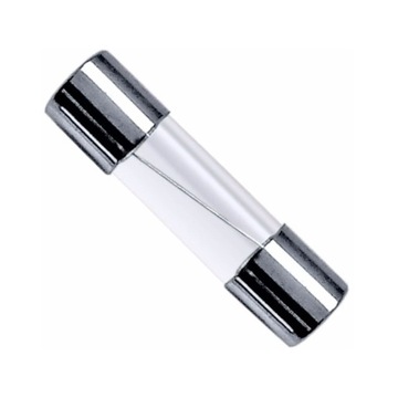 Bezpiecznik szklany 5x20mm 6,3A 250V