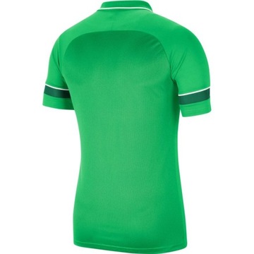 Y3239 Koszulka Nike krótki rękaw Nike Men DF Academy 21 SS Polo Green S