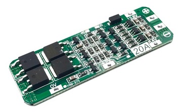 BMS 3S 20A 12,6V Li-ion 18650