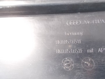 СНЯТИЕ РЕШЕТКА AUDI A4 B8 8K LIFT 11-15 8K0853651E ОРИГИНАЛ
