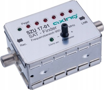 Miernik sygnału SAT FINDER Axing SZU-17-01 diodowy