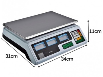 ЭЛЕКТРОННЫЕ МАГАЗИНСКИЕ ВЕСЫ, ПРОМЫШЛЕННЫЕ СКЛАДЫ ДО 40 КГ, ЭЛЕКТРИЧЕСКИЕ