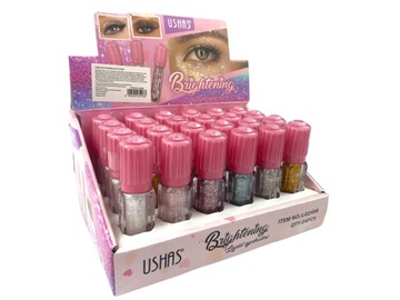 Блестки для украшения глаз и лица Shadow Glitter Gel.