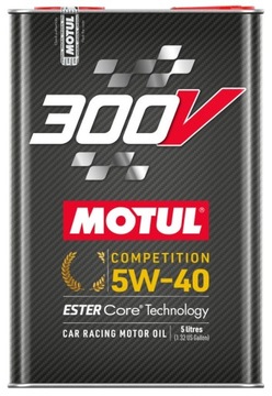 MOTUL OLEJ MOTUL 5W40 5L 300V COMPETITION / ESTER CORE TECHNOLOGY