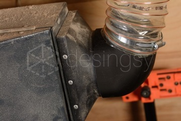 Переходник Felder Hammer 120 100 spiro 75°