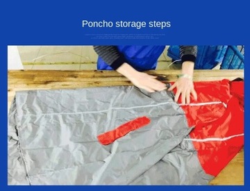 Дождевик-пончо с капюшоном, водонепроницаемые плащи, велосипедная куртка для мужчин