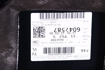 BMW 2 F46 ОБИВКА БОКОВОЙ ДВЕРИ ЛЕВАЯ ПЕРЕДНЯЯ АНГЛИЙСКИЙ