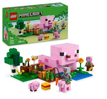 LEGO Minecraft 21268 Dom prosiaczka + GRATIS KATALOG PDF