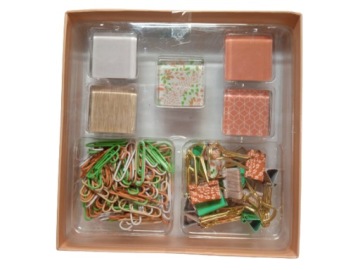 Набор канцелярских товаров Kayet MAGNET CLIPS