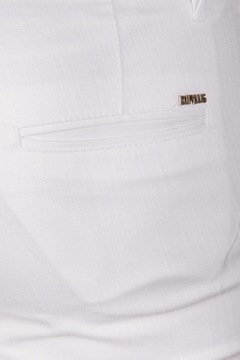 Spodnie chinosy wizytowe slim białe GM rozm. 38