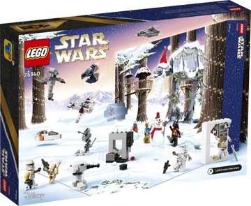LEGO Star Wars 75340 Адвент-календарь Подарок Санта-Клауса на Рождество