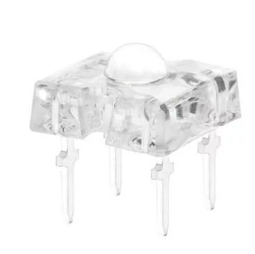 Dioda żółta LED VISHAY TLWY7600 TELUX LED 595nm 4-Pin 7,62x7,62mm _ [ 1szt]