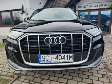Audi Q7 II SUV Facelifting  3.0 45 TDI 231KM 2021 Audi Q7 Krajowy + serwisowany w ASO + S-Line, zdjęcie 8