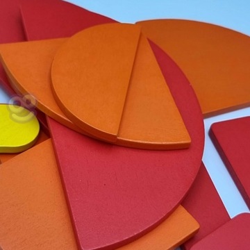 Drewniana Układanka Montessori 40 Wzorów 55 el.