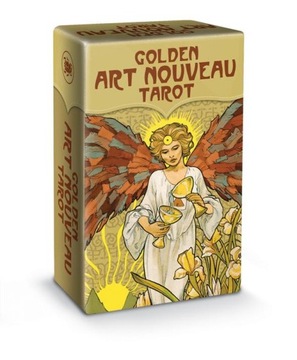 MINI Golden Art Nouveau Tarot - karty tarota ORYGINALNE