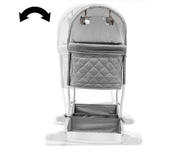 MILLY MALLY 5430 Колыбель Dream On - ПРОСТОЙ СЕРЫЙ