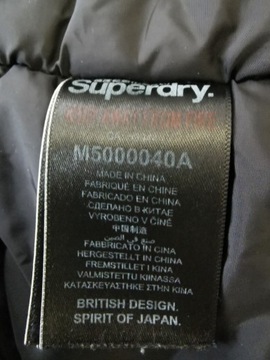 SUPERDRY EVEREST - Męska Kurtka Parka Zimowa M