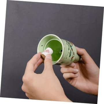 2 комплекта горшка для прижигания, зеленый керамический горшок, держатель горелки для мокса, палка M