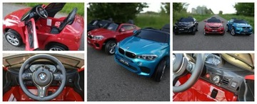 Auto na Akumulator BMW X6 Niebieskie Lakierowane