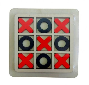 ДЕРЕВЯННАЯ ИГРА ТИК-ТАК-ТАК ДЛЯ ДЕТЕЙ И ВЗРОСЛЫХ