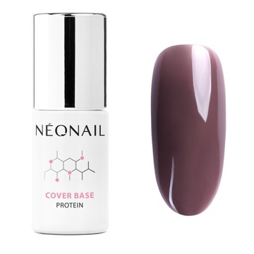 NEONAIL Baza Hybrydowa COVER BASE PROTEIN MAUVE NUDE 7,2 ml