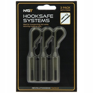 Зажимы для крючков NGT Hooksafe 3 шт.