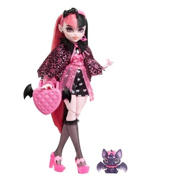 Monster High Draculaura Doll, Fashion Vampire Doll with Pink and Black Hair