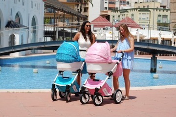 Wózek dziecięcy 3w1 lux głęboki spacerowy fotel