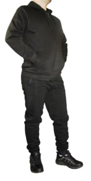 СПОРТИВНЫЙ МУЖСКОЙ УТЕПЛЕННЫЙ КОМПЛЕКТ, ЛЕГКИЙ КОМПЛЕКТ БРЮКИ ПЛЮС СВИТШОТ С КАПЮШОНОМ 6XL