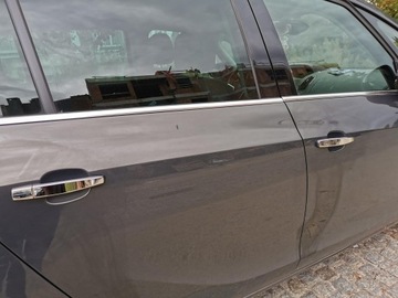 Стальные хромированные накладки на дверные ручки Opel Insignia I