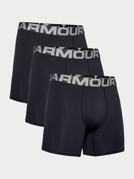 BOKSERKI MĘSKIE UNDER ARMOUR MAJTKI SPORTOWE BAWEŁNA KOMFORT 3PAK 1363617