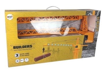 Строительный кран Кран 1:14 ПДУ 2,4 ГГц Строительство 100 см