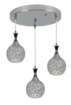Lampa Sufitowa Żyrandol Kryształowa Plafon NOWOŚĆ