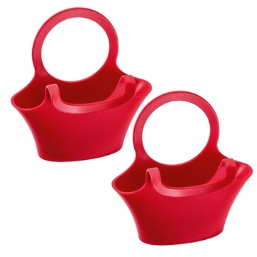 Многофункциональный контейнер для чашек Jessi, 2 шт, малиновый