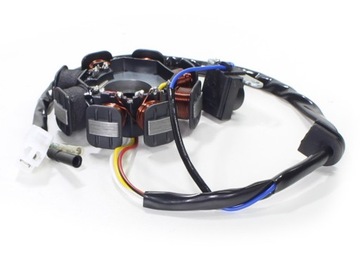 СТАТОР GY6-50 2 КАТУШКИ ЗАЖИГАНИЯ