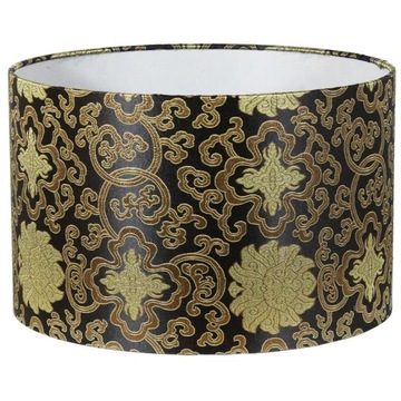 ABAŻUR CYLINDER BRĄZOWY 35 CM