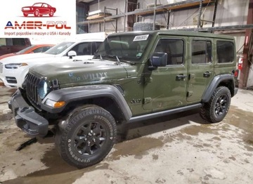 Jeep Wrangler IV 2021 Jeep Wrangler Unlimited Sport 2021 3.6l 3.6 Benzyna 285KM