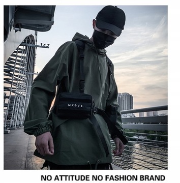 НАСТЕННАЯ СУМКА STREETWEAR TECHWEAR ХИП-ХОП