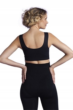 CARRIWELL BEZSZWOWY BIUSTONOSZ CIĄŻOWY CZARNY M