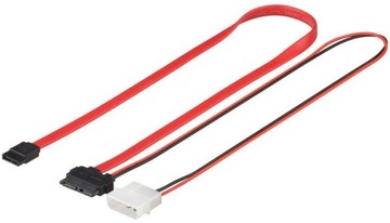 MicroConnect Slim/Mini SATA to SATA + Power