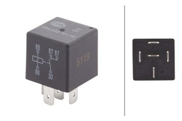 RELÉ 12V 40A HELLA 4RA933791161