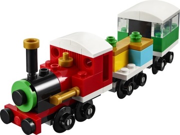 LEGO Duplo 10872 Железнодорожные пути и виадук + LEGO Creator 30584 Поезд