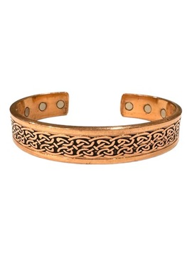 Prem-Copper Magnetyczna Miedziana Bransoletka Saraswati