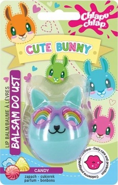 CHLAPU CHLAP Cute Bunny - Balsam do Ust - Cukierkowy